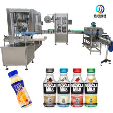 Automatic plastic bottle filling capping labeling line customized bottle filling machine energy drinks bottling machine price